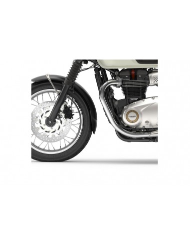 PUIG ESTENSIONE PARAFANGO ANTERIORE TRIUMPH BONNEVILLE T100 2018 NERO OPACO vendita online Como