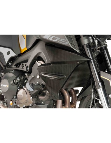 PUIG PANNELLI LATERALI RADIATORE YAMAHA MT-09 SP 2018 CARBON LOOK vendita online Como