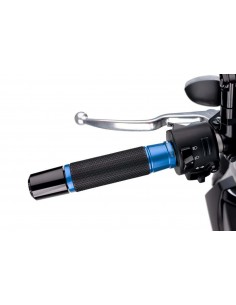 puig manopole modello ascent colore blu - lunghezza 119 mm