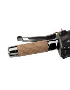 puig manopole modello vintage colore nero - lunghezza 119 mm