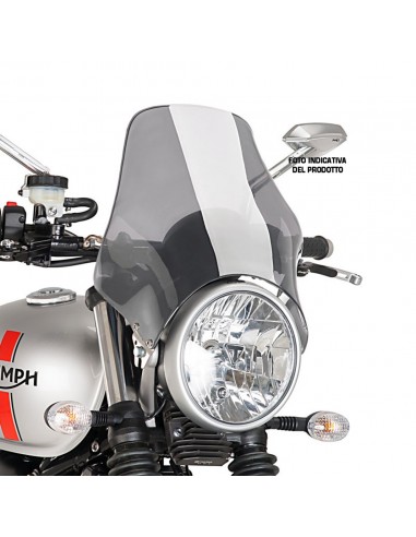 PUIG CUPOLINO UNIV. MOD. NAKED KAWASAKI W800 2014 FUME CHIARO vendita online Como