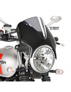 PUIG CUPOLINO UNIV. MOD. VISION TRIUMPH STREET TWIN 2018 CARBON-FUME CHIARO vendita online Como