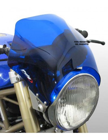 PUIG CUPOLINO UNIV. MOD. RAPTOR TRIUMPH THRUXTON 2018 BLU vendita online Como