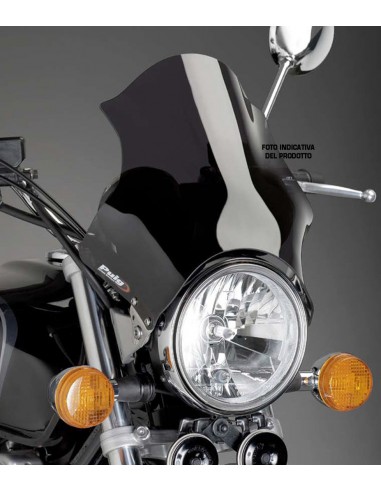PUIG CUPOLINO UNIV. MOD. TRACK TRIUMPH THRUXTON R 2018 FUME SCURO vendita online Como