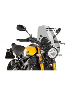 PUIG CUPOLINO CUSTOM I TRIUMPH STREET TWIN 2018 FUME CHIARO vendita online Como