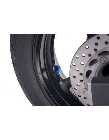 puig valvole a 90 gradi per pneumatici tubeless colore blu