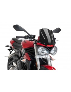 PUIG CUPOLINO NAKED N.G. SPORT TRIUMPH STREET TRIPLE S 2017 NERO vendita online Como