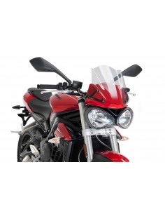 PUIG CUPOLINO NAKED N.G. SPORT TRIUMPH STREET TRIPLE S 2016 TRASPARENTE vendita online Como
