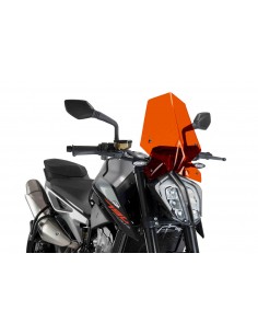 PUIG CUPOLINO NAKED N.G. SPORT KTM 790 DUKE 18 ARANCIONE vendita online Como