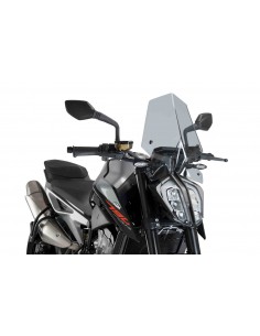 PUIG CUPOLINO NAKED N.G. SPORT KTM 790 DUKE 18 FUME CHIARO vendita online Como