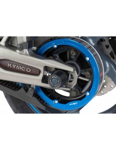 PUIG COPRI-CARTER KYMCO AK550 2017 BLU vendita online Como