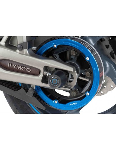 PUIG COPRI-CARTER KYMCO AK550 2017 BLU vendita online Como