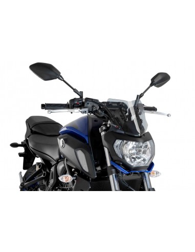 PUIG CUPOLINO NAKED N.G. SPORT YAMAHA MT-07 2018 FUME CHIARO vendita online Como