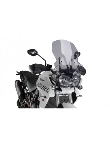 PUIG CUPOLINO TOURING TRIUMPH TIGER 800/XC/XR/XRX/XRT/XCX/XCA 18 FUME CHIARO vendita online Como