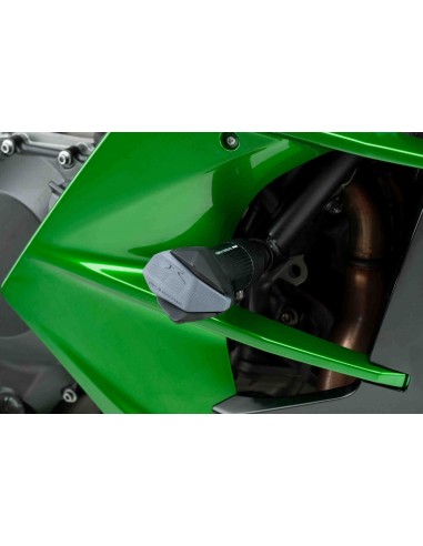 PUIG TAMPONI PARATELAIO MOD. R12 KAWASAKI NINJA H2 SX 18 NERO vendita online Como