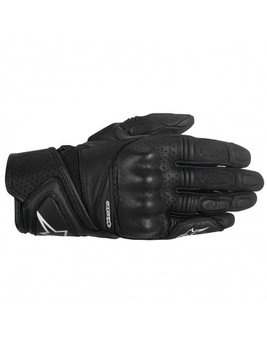 guanti moto alpinestars stella baika leather black vendita online Como