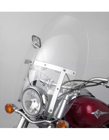 PUIG CUPOLINO CUSTOM AMERICA III KAWASAKI VN900 CLASSIC 2016 TRASPARENTE vendita online Como