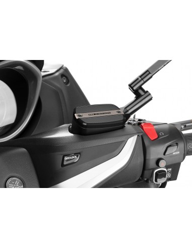 PUIG TAPPO SERBATOIO FLUIDO FRENO POSTERIORE YAMAHA T-MAX 530 12-16 SILVER vendita online Como