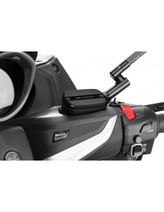 PUIG TAPPO SERBATOIO FLUIDO FRENO POSTERIORE YAMAHA T-MAX 530 DX/SX 17-18 NERO vendita online Como