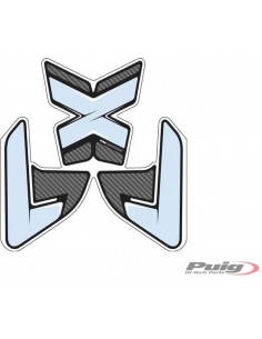 PUIG ADESIVO SERBATOIO BMW R NINE T RACER 2018 CARBON-TRASPARENTE vendita online Como