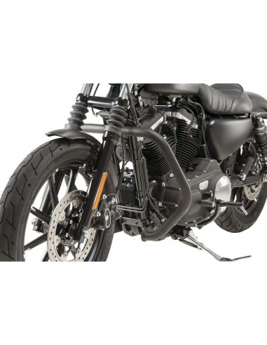 CUSTOM ACCES BARRE PROTEZIONE MOTORE HARLEY D. SPORTSTER 883 IRON 2014 NERO vendita online Como