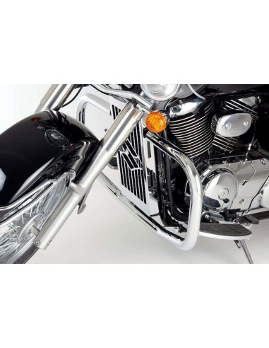 CUSTOM ACCES BARRE PROTEZIONE MOTORE SUZUKI INTRUDER C800 2010 INOX vendita online Como