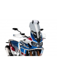 PUIG CUPOLINO TOURING CON VISIERA HONDA CRF1000L AFRICA TWIN ADVENTURE SPORTS 18 FUME CHIARO vendita online Como