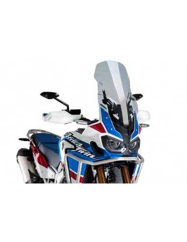 PUIG CUPOLINO TOURING-SUPPORTO HONDA CRF1000L AFRICA TWIN ADVENTURE SPORTS 2018 FUME CHIARO vendita online Como
