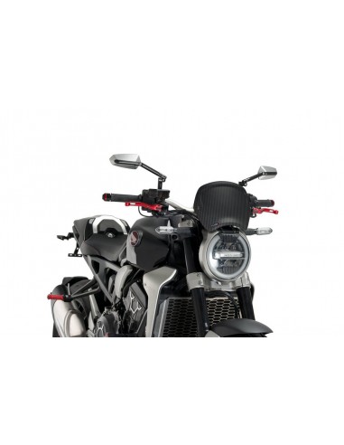 PUIG CARENATURA FRONTALE HONDA CB1000R NEO SPORTS CAFE 2018 CARBON LOOK vendita online Como
