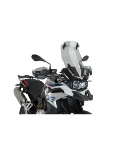 PUIG CUPOLINO TOURING CON VISIERA BMW F850 GS 2018 FUME' CHIARO vendita online Como