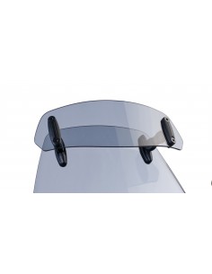 puig deflettore fissaggio attraverso viti fume chiaro - dimensioni (hxl): 90x230 mm. interasse attacchi: 160 mm. necessita forat