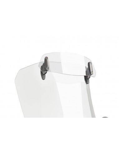 puig deflettore fissaggio attraverso viti trasparente - dimensioni (hxl): 90x230 mm. interasse attacchi: 160 mm. necessita forat