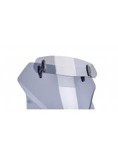 puig deflettore fissaggio attraverso viti fume chiaro - dimensioni (hxl): 102x325 mm. interasse attacchi: 222 mm. necessita fora