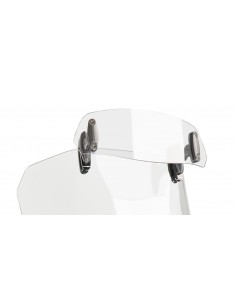 puig deflettore fissaggio attraverso clip-on trasparente - dimensioni (hxl): 90x230 mm. interasse attacchi: 160 mm. non necessit