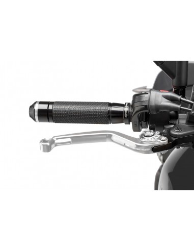 puig leva freno fissa argento e selettore argento - lunghezza: 160 mm - (attenzione la leva non include l'adattatore) - 170pp
