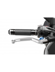puig leva freno fissa argento e selettore blu - lunghezza: 160 mm - (attenzione la leva non include l'adattatore) - 170pa