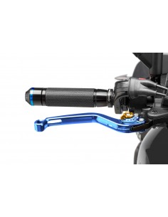 puig leva freno fissa blu e selettore oro - lunghezza: 160 mm - (attenzione la leva non include l'adattatore) - 170ao