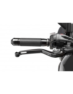 puig leva freno fissa nero e selettore argento - lunghezza: 160 mm - (attenzione la leva non include l'adattatore) - 170np