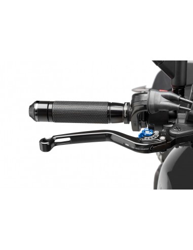 puig leva freno fissa nero e selettore blu - lunghezza: 160 mm - (attenzione la leva non include l'adattatore) - 170na