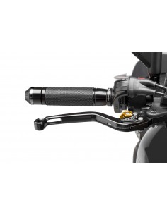 puig leva freno fissa nero e selettore oro - lunghezza: 160 mm - (attenzione la leva non include l'adattatore) - 170no
