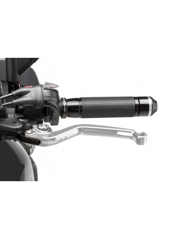 puig leva frizione fissa argento e selettore argento - lunghezza: 160 mm - (attenzione la leva non include l'adattatore) - 270pp