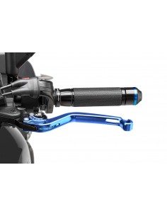 puig leva frizione fissa blu e selettore nero - lunghezza: 160 mm - (attenzione la leva non include l'adattatore) - 270an