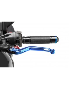 puig leva frizione fissa blu e selettore rosso - lunghezza: 160 mm - (attenzione la leva non include l'adattatore) - 270ar