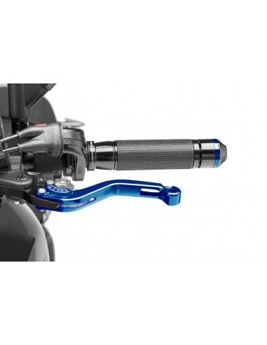 puig leva frizione fissa corta blu con selettore argento - lunghezza: 129 mm - (attenzione la leva non include l'adattatore) - 2