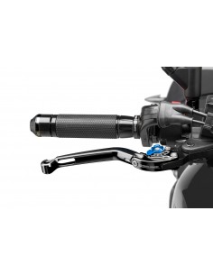 puig leva freno pieghevole nero con selettore blu - lunghezza: 160 mm - (attenzione la leva non include l'adattatore) - 160na