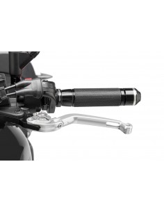 puig leva frizione pieghevole argento con selettore argento - lunghezza: 160 mm - (attenzione la leva non include l'adattatore)