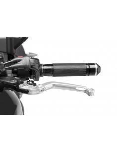 puig leva frizione pieghevole argento con selettore nero - lunghezza: 160 mm - (attenzione la leva non include l'adattatore) - 2
