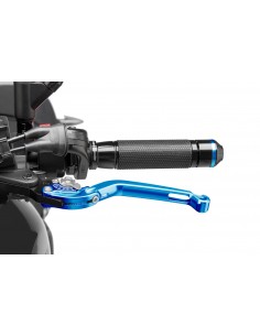 puig leva frizione pieghevole blu con selettore argento - lunghezza: 160 mm - (attenzione la leva non include l'adattatore) - 26