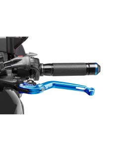 puig leva frizione pieghevole blu con selettore nero - lunghezza: 160 mm - (attenzione la leva non include l'adattatore) - 260an