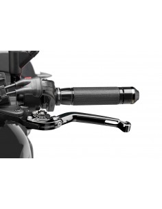 puig leva frizione pieghevole nero con selettore nero - lunghezza: 160 mm - (attenzione la leva non include l'adattatore) - 260n